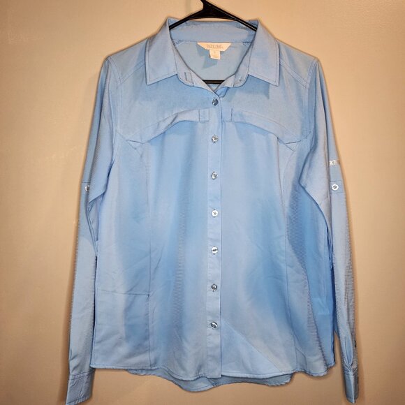 Pacific Trail Tops - Women's Sz S Pacific Trail Vintage Textured Shirt Button Soft Layering